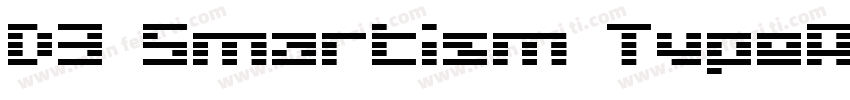 D3 Smartism TypeA字体转换